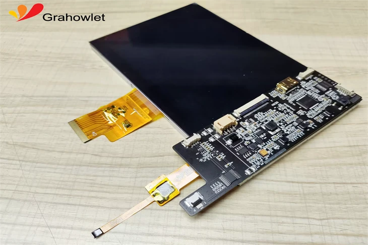 7 Inisi LCD Touchscreen Mo Raspei Pi
